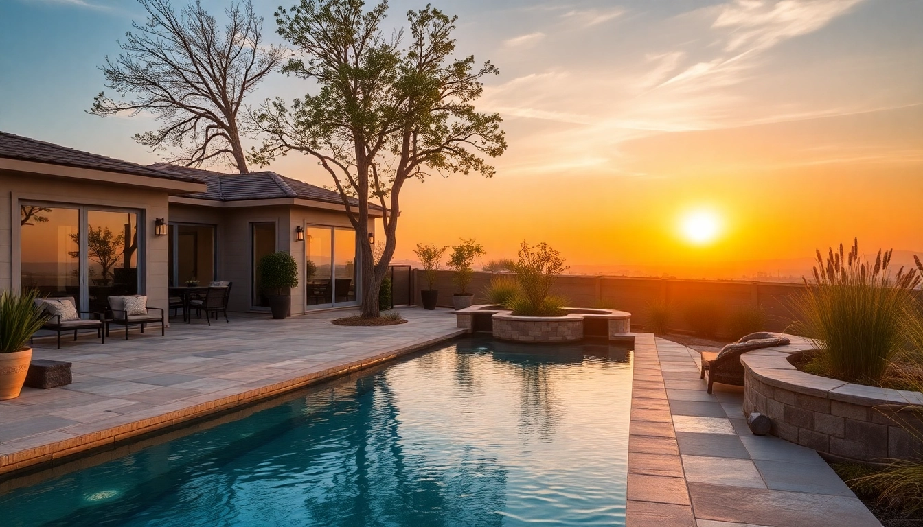 Enhance your outdoor living space with beautiful Hardscapes & Pools that invite relaxation.