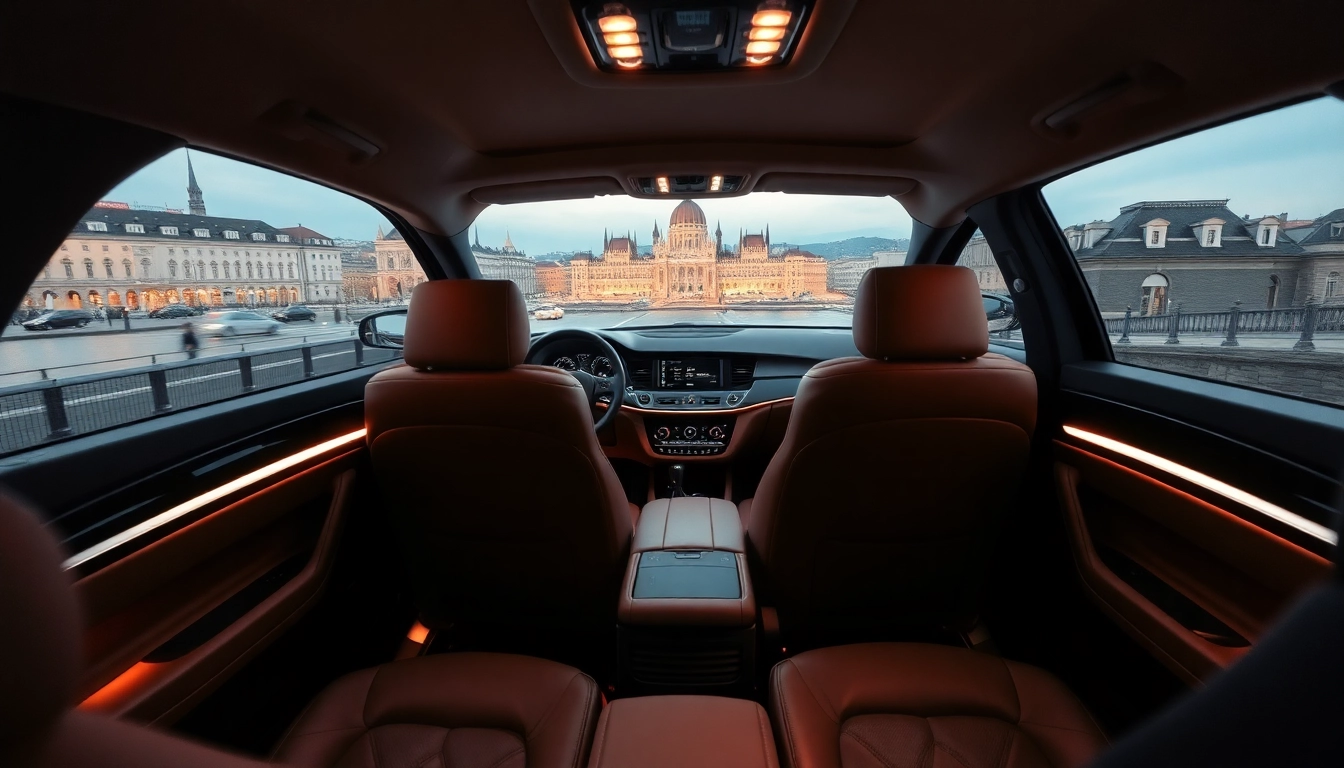 Experience Unmatched Luxury with Our Private Car Service in Budapest