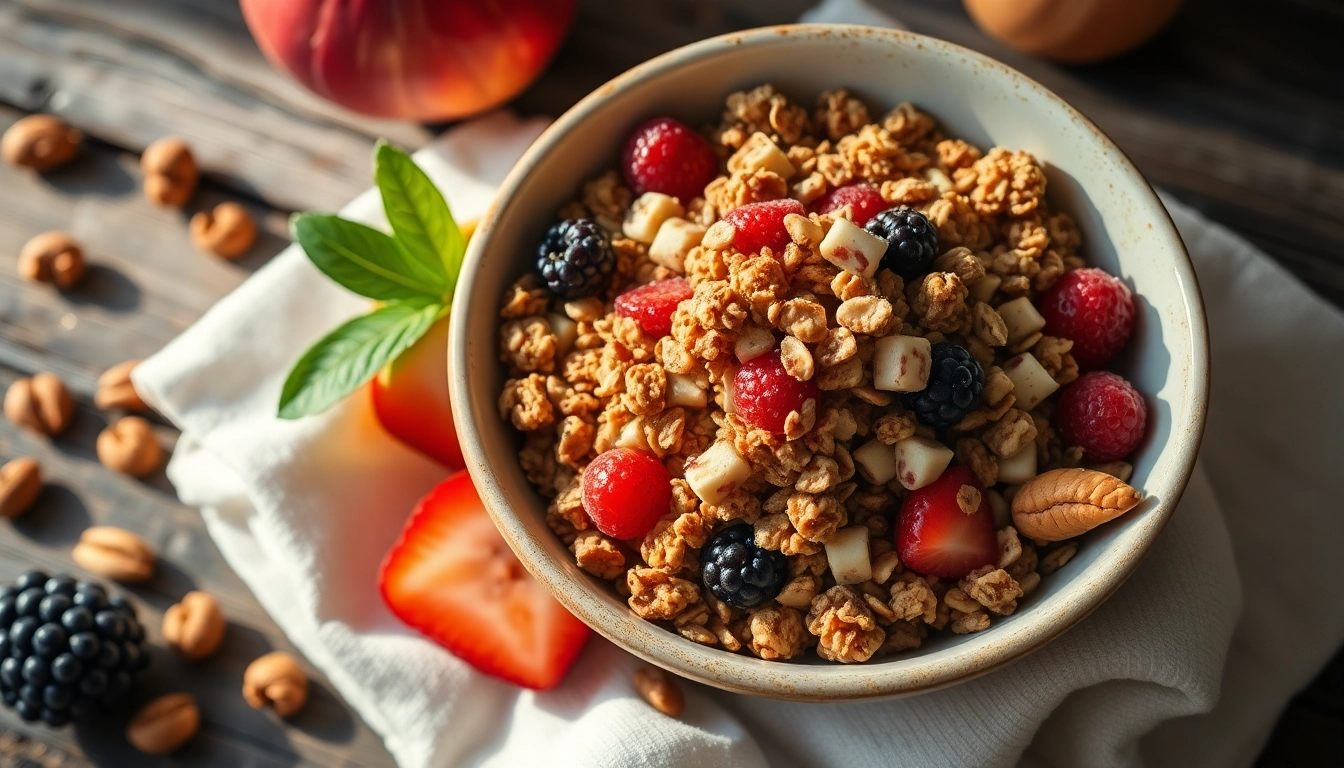 Nourish Your Day with Irresistible Gluten Free Granola for a Healthy Lifestyle