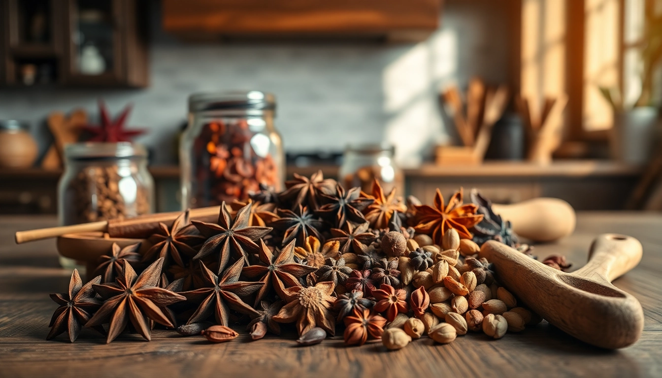 Préparation d'épices orientales, présentant des saveurs vibrantes et authentiques à utiliser.