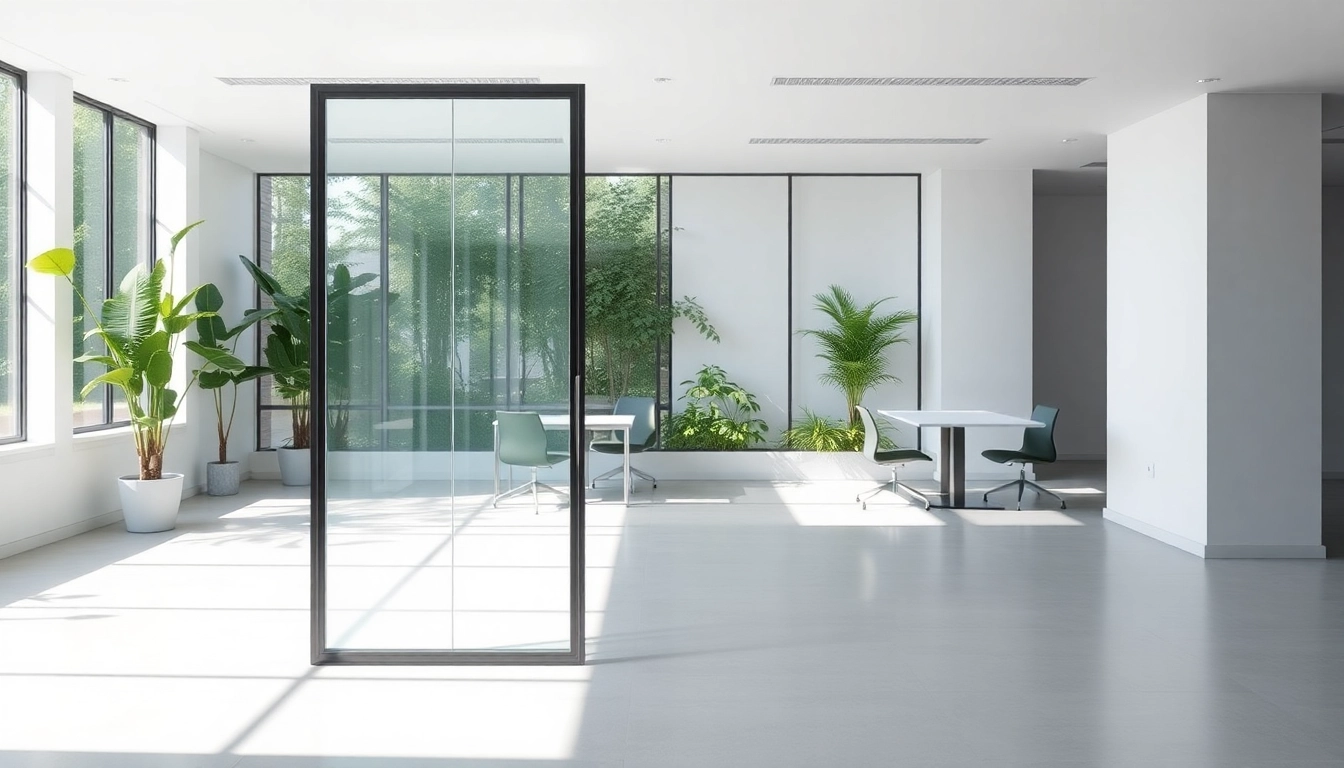 Transforming Spaces with Movable Glass Partitions for Modern Work Environments