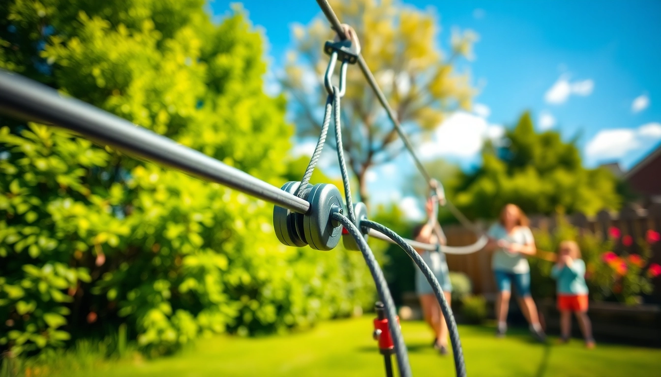 Enhancing Outdoor Fun with GARDEN ZIP WIRE KIT for Family Adventures