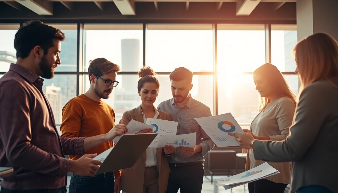 Enhance your Edmonton SEO strategies with a professional marketing team in action.