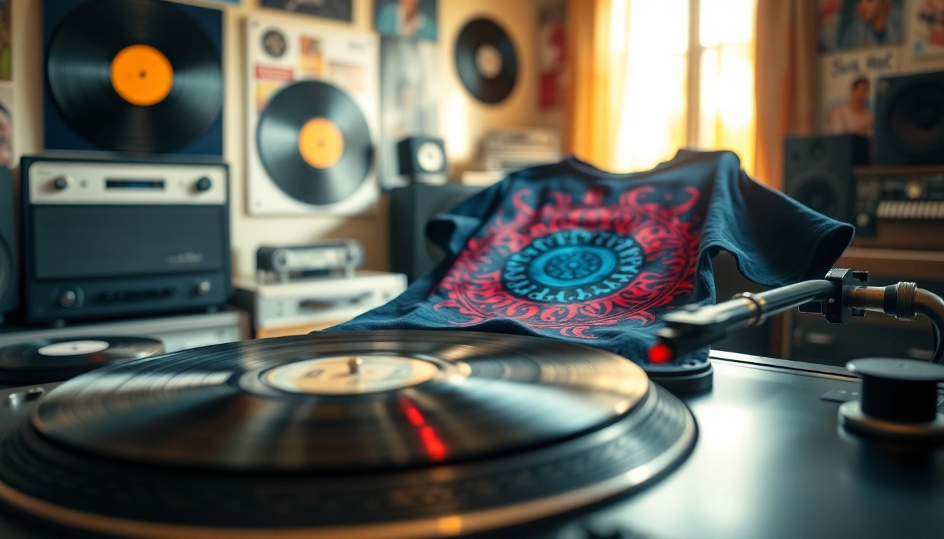 Stylish Turntable Shirt Designs for Every Music Lover