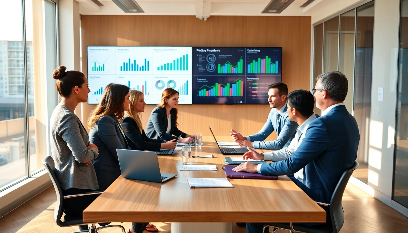 Boost collaboration with effective Business Consulting Solutions in a modern office environment.