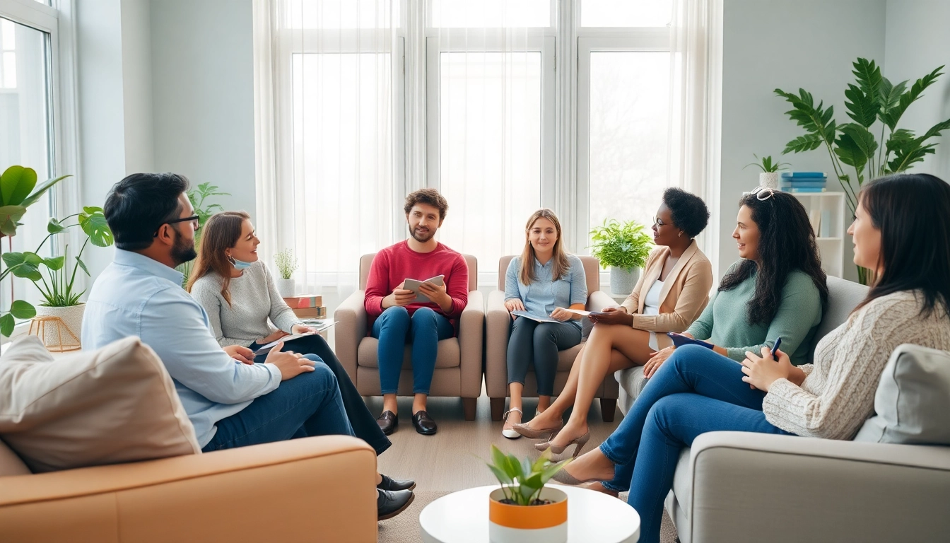 Enhance your Mental health through group therapy sessions in a calming environment.