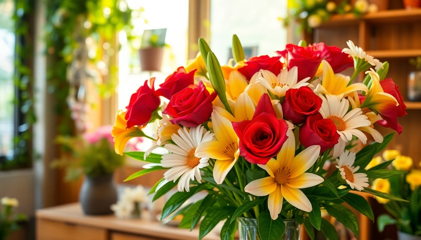 Experience stunning flower delivery Diamond Creek with a vibrant bouquet featuring assorted flowers.