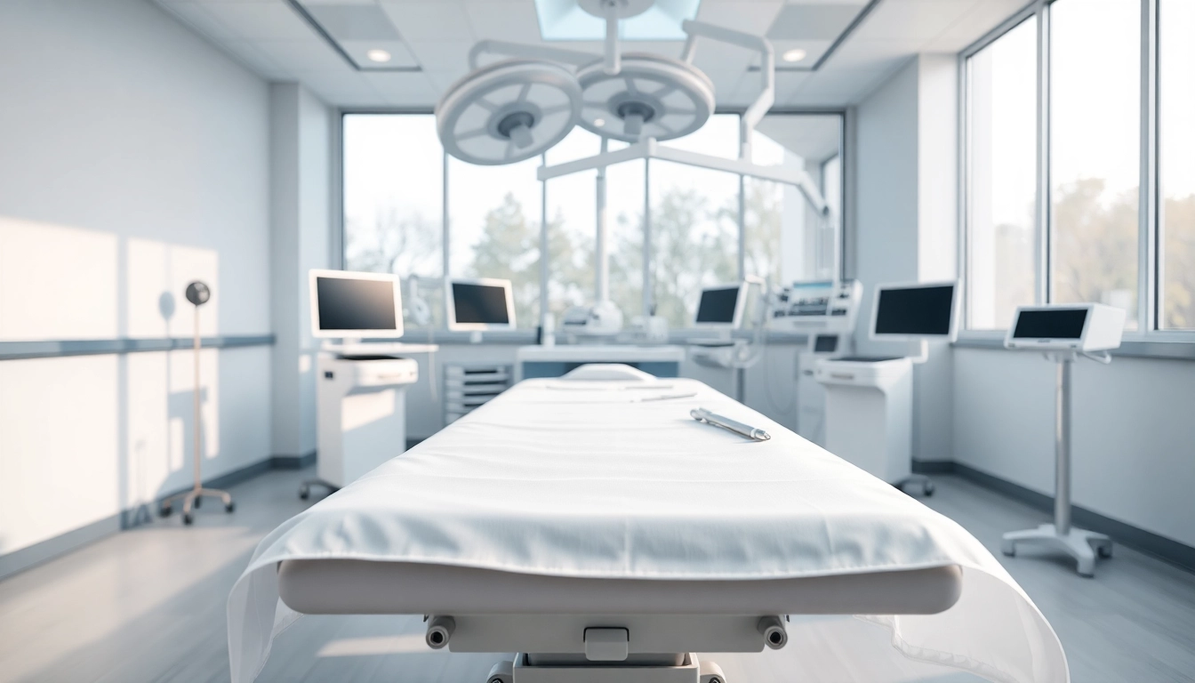 Erleben Sie professionell Schönheitschirurgie Braunschweig in einem modernen OP-Raum.