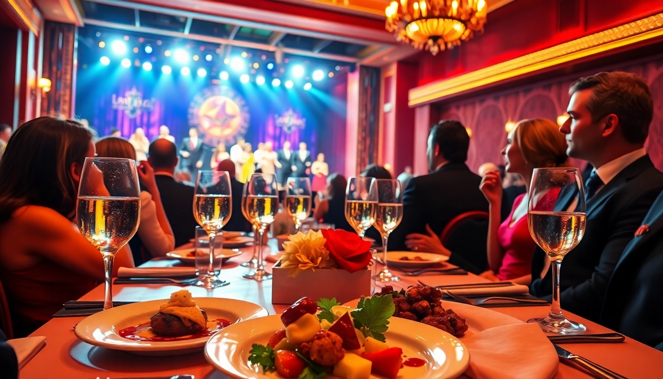 Enjoy dinner shows vegas in a vibrant Las Vegas theater with dining and live performances.